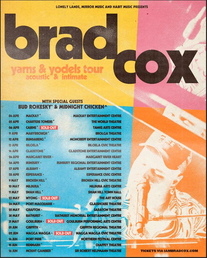 BRAD COX with Special Guests